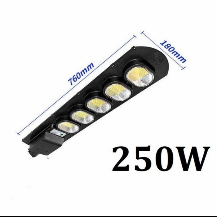 Gambar lampu jalan pju led panel surya solar sel 50w 100w 150w 200w 250w - 250 watt solar dari central led lighting undefined Tokopedia