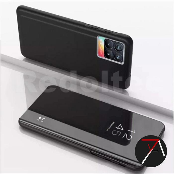 Gambar Realme 8 Realme8 4G Flip Clear View Standing Cover Mirror Case Casing - Merah Muda dari 17 Agustus Case undefined Tokopedia