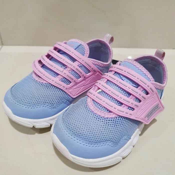 Skechers Comfy Flex Adventure Steps Girl Light Bluelavendar Size