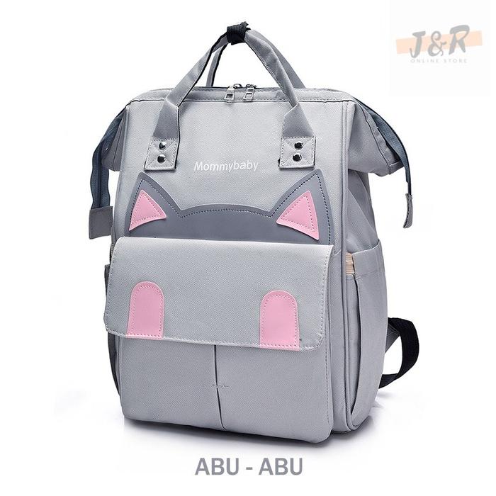 Gambar TAS PERLENGKAPAN BAYI & ANAK - Baby Diaper Mommy - Abu-abu dari JRolshop1 undefined Tokopedia