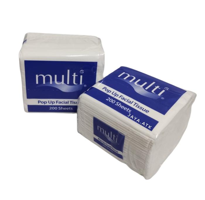 Gambar TISU WAJAH MULTI POP UP KOTAK FACIAL TISSUE 200 LBR 2PLY MPH-200 ECO dari JAYA.ATK undefined Tokopedia
