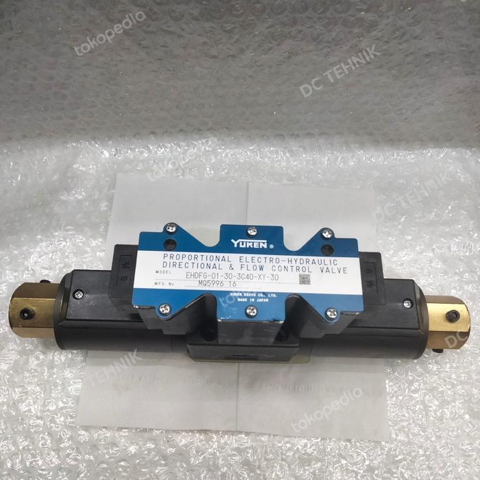 Jual Proportional Directional Flow Control YUKEN EHDFG-01-30-3C40-XY-30 ...