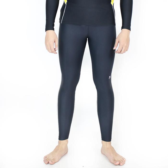 Gambar Lasona Men Swimwear Celana Renang Panjang Pria CRF-001-L4 - Black, M dari LasonaIndonesia undefined Tokopedia