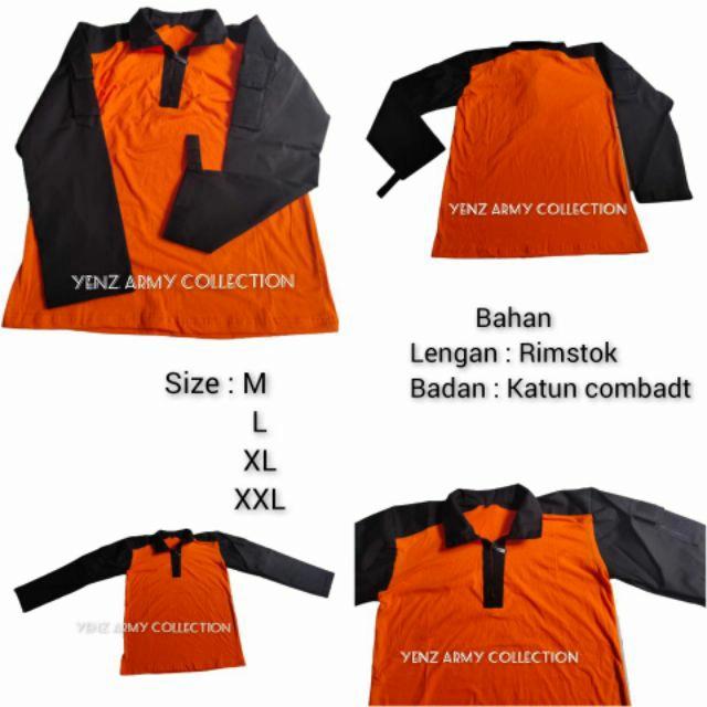 Gambar Kaos bdu tactical orange - Orange, M dari Yenz army collection undefined Tokopedia
