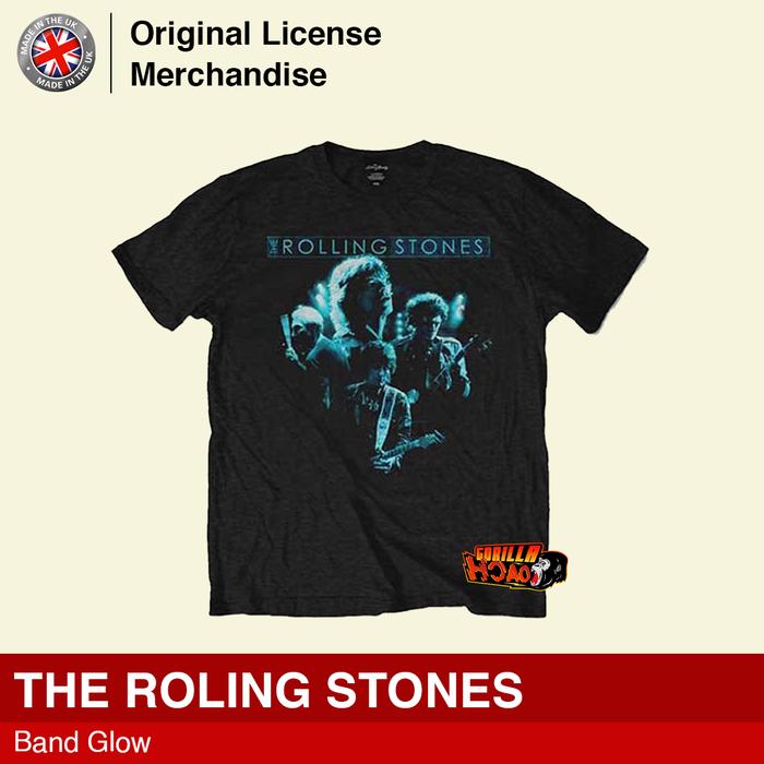 Jual ROLLING STONES Band Glow Kaos 