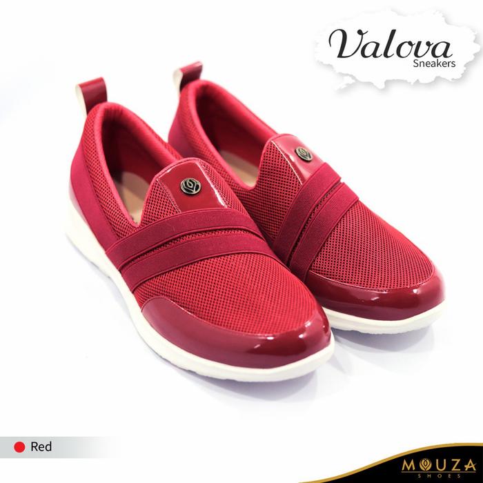 Gambar Sneaker Valova by Mouza Indonesia - Red, 40 dari Gerai_Mouza undefined Tokopedia