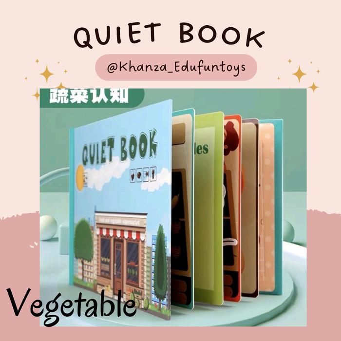 Gambar Quiet Books - Vegetable dari Toko Buku Bekasi_NEW undefined Tokopedia