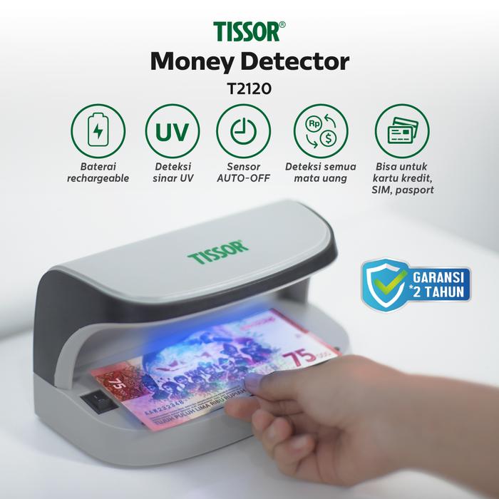 Gambar TISSOR - Money Detector - Alat Deteksi Uang Palsu - T2120 dari Tissor Official undefined Tokopedia