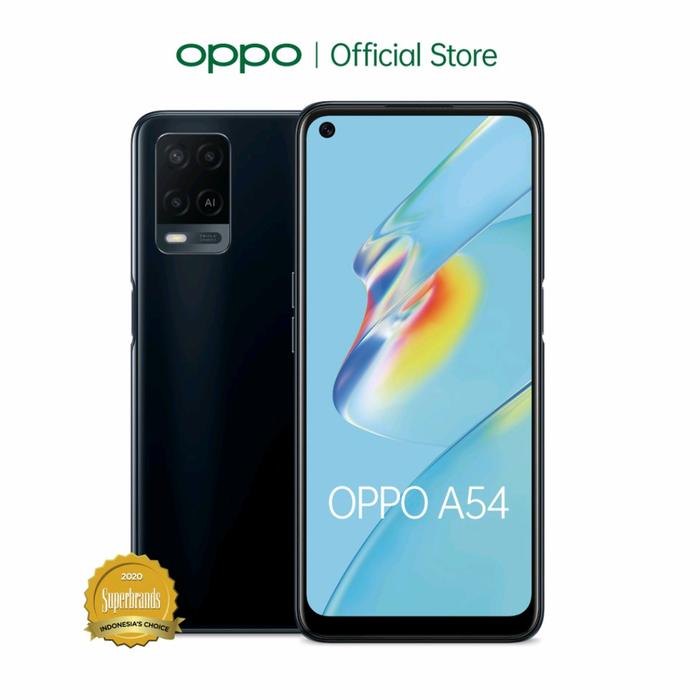 Gambar oppo a54 ram 4/64 - Hitam dari master gadget-2 undefined Tokopedia