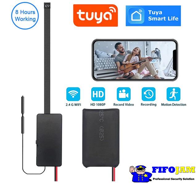 Gambar IP Camera mini spycam CCTV Mini 1080P HD WiFi Long time battery dari FIFOJAM undefined Tokopedia