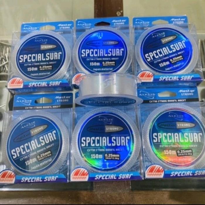 Gambar senar alexis spesial surf 150m - Putih, 0.16mm dari TOKO SOLO PANCING KRIAN undefined Tokopedia