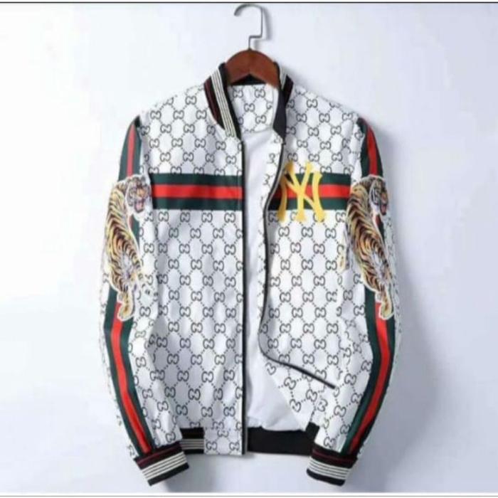 Gambar jaket bomber pria branded gucy premium mirror - Hitam, M dari twentyfourel undefined 4 Tokopedia