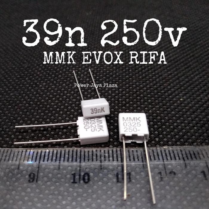 Jual Kapasitor 39nF 250v original MMK EVOX RIFA High Quality Capacitor ...