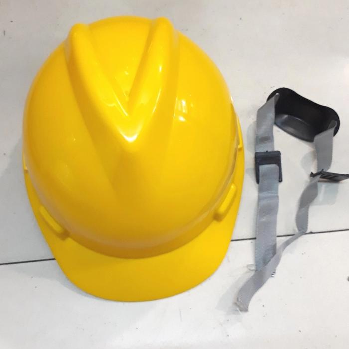 Gambar Helm safety proyek/ helm proyek /Safety helmet - Kuning dari Laskar safety undefined Tokopedia