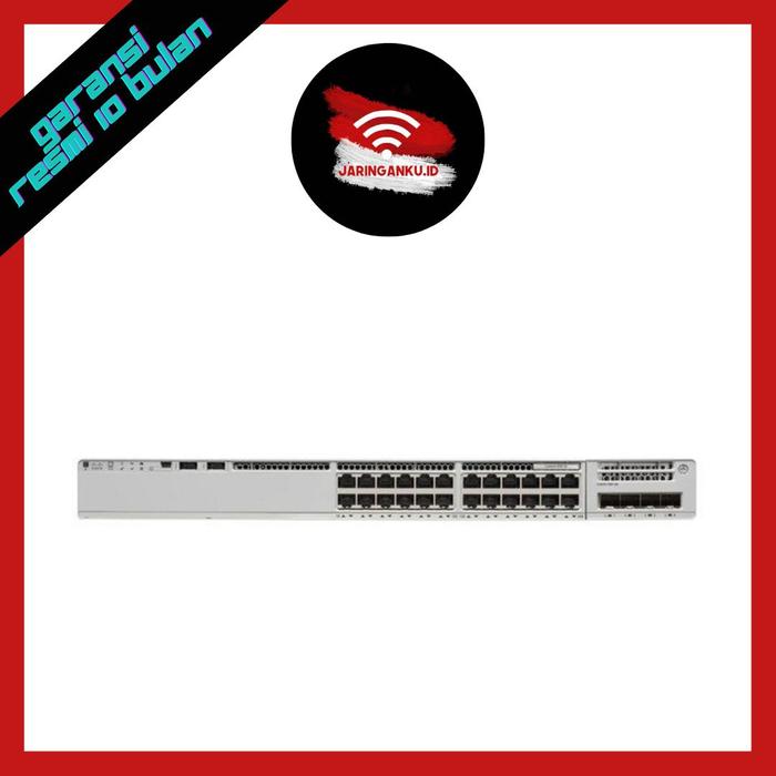 Jual Cisco C9200L-24T-4X-e Catalyst 9200 Series Switch + Smart Net ...