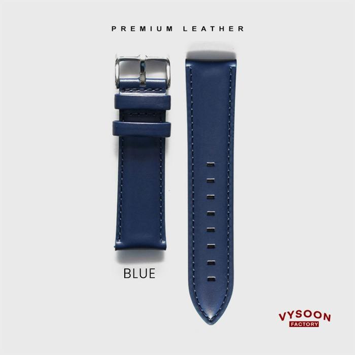 Gambar Strap Tali Kulit Jam Tangan AC Fossil DW EXP 14mm 16mm 18mm 20mm 22mm - NQR-Blue, 18mm dari Doctor Strap undefined Tokopedia