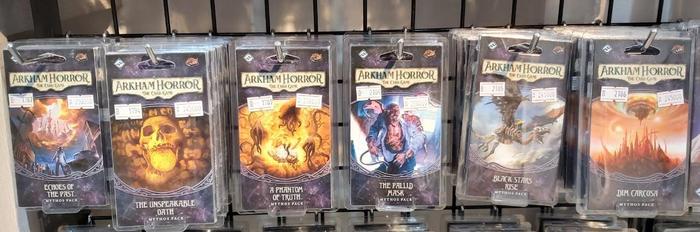Gambar Arkham Horror Card Game The Path to Carcosa Cycle Bundle - Mythos Pck Only dari Monopolis Wonder undefined Tokopedia