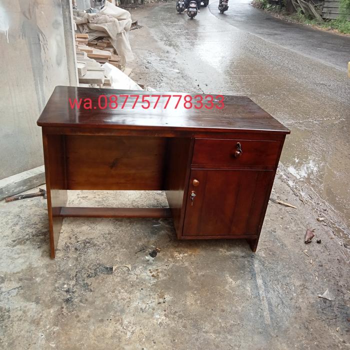 Jual meja kerja meja kantor kayu jati Belanda - Kota Tangerang - UD