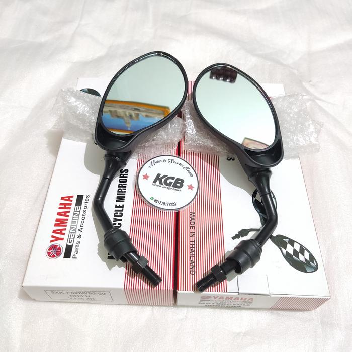 Gambar kaca mirror spion Y125ZR original baru yamaha 5x-F6280/90-00 set L/R dari KaGeBe undefined Tokopedia