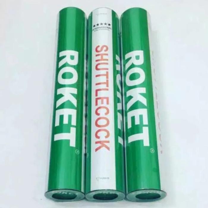 Gambar Shuttlecock Roket Ungu & Hijau 100% Original Indonesia Speed 78 - Hijau dari Hefin Candra Store undefined Tokopedia