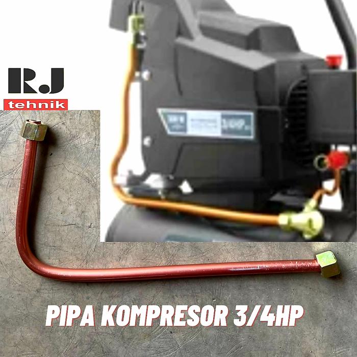 Gambar Selang Pipa Release Kompresor Angin Sambungan Kompresor 3/4HP 0.75HP dari Rejeki Jaya Tehnik undefined Tokopedia