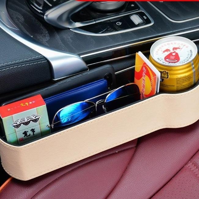 Gambar Car Seat Organizer Rak jok mobil - Krem(Kanan) dari Toko 23E undefined Tokopedia