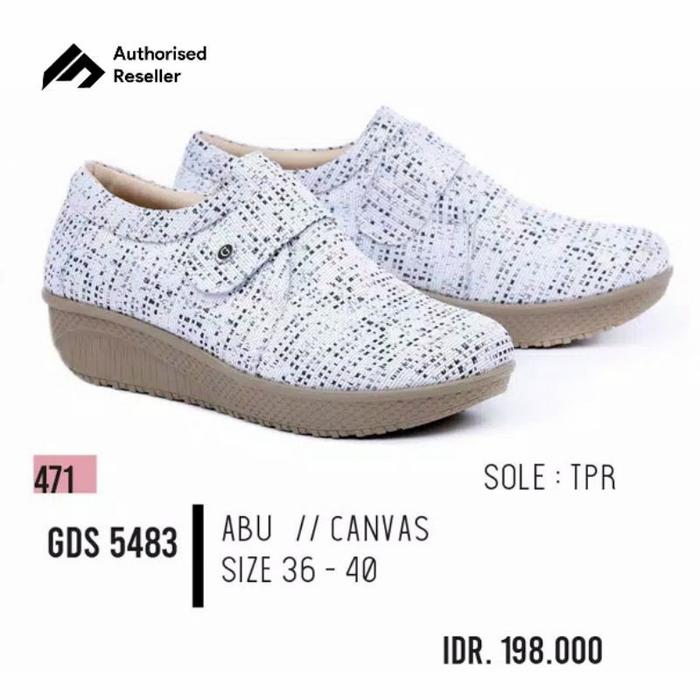 Gambar Sepatu Kasual Wanita Garsel GDS 5483 - 36 dari Garsel Authorised Reseller undefined Tokopedia