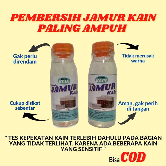 Gambar Paket 2 Botol Penghilang Pembersih Noda Jamur Kain Baju Pakaian dari Resepkuno undefined Tokopedia