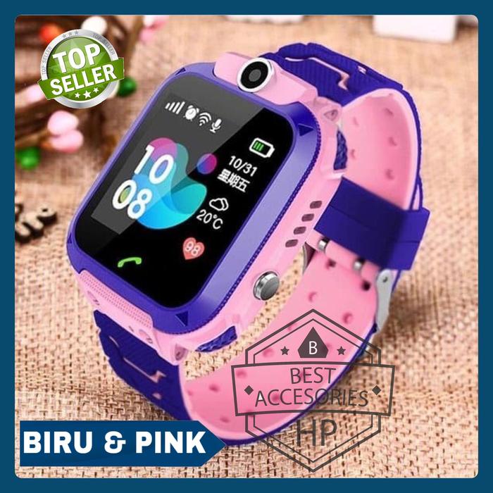 Gambar JAM TANGAN ANAK PINTAR K10 GPS CAMERA TELEPON GAME MODEL IMO Q12 - Pink dari Best Accesories Hp undefined Tokopedia