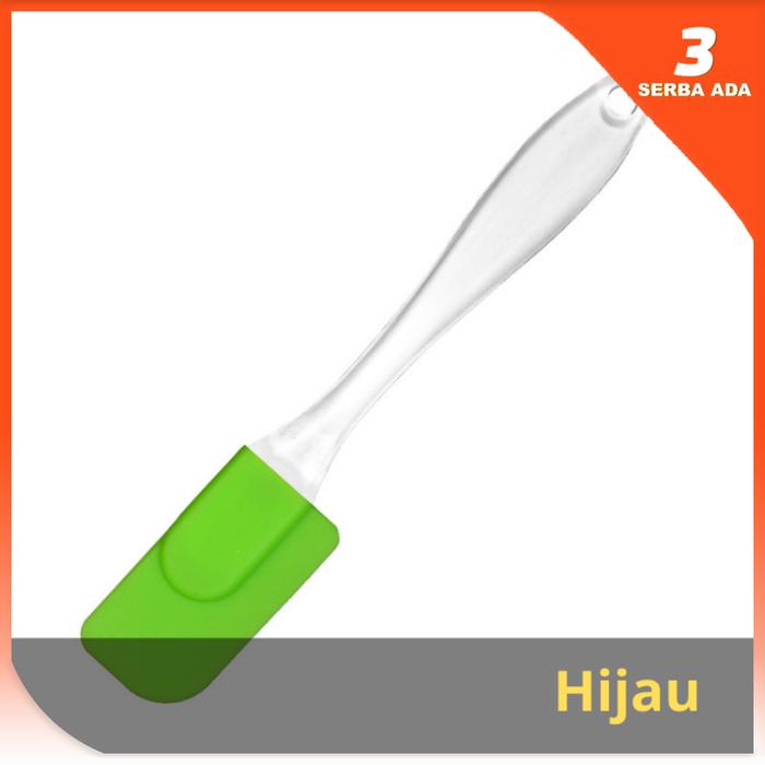 Gambar Spatula Silicon Tahan panas / Spatula Silikon Tahan Panas - Hijau dari Serba Ada 3 undefined Tokopedia
