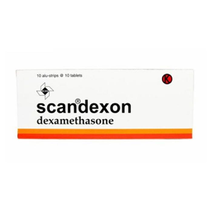 Gambar SCANDEXON 0,5 MG 1 STRIP 10 TABLET / DEXAMETHASON / RADANG / INFLAMASI dari Apotik Century undefined Tokopedia