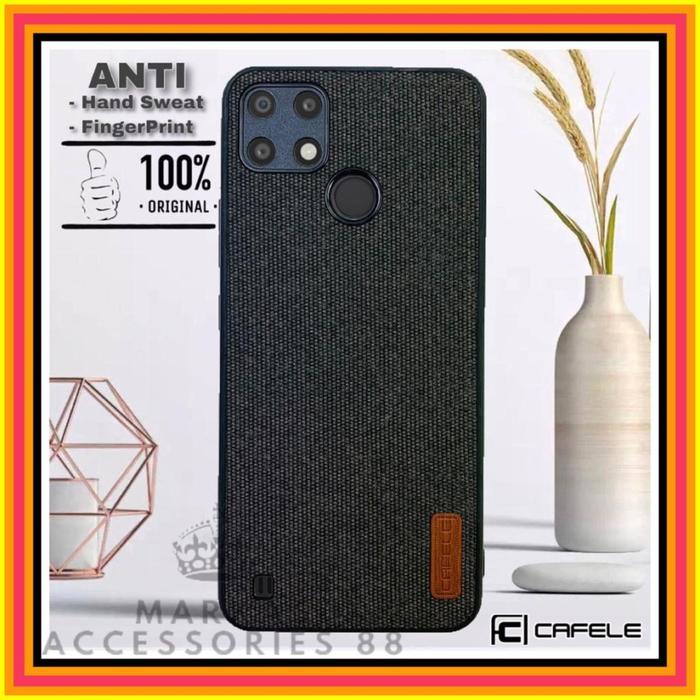 Gambar REALME C25Y / C25S DENIM ORIGINAL SILICONE HARD TPU SOFT CASE CAFELE - REALME C25Y, BLACK dari Markas acc 88 undefined Tokopedia