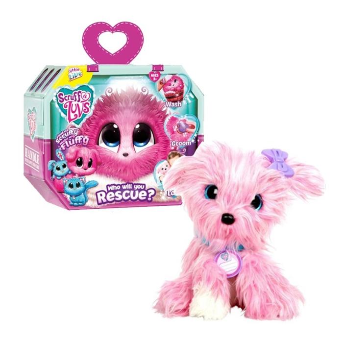 Gambar Rescue Animal Doll / Boneka Animal Surprise - SCRUFF A LUVS - Pink dari The Uncle Jack Shop undefined Tokopedia