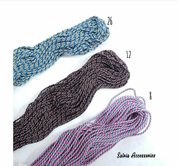Gambar Tali Gunung/Tali Paracod/Tali Prusik/Tali 2mm/Sertakan kode - 8 dari Toko Satria Setiabudi Bali undefined Tokopedia