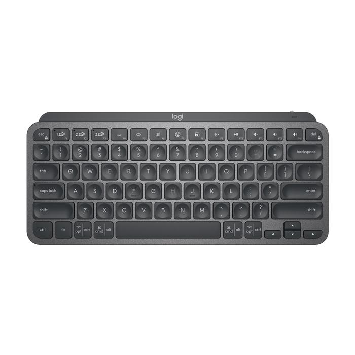 Gambar Logitech MX Keys Mini Wireless Bluetooth Keyboard Illuminated - Graphite dari Click & Go Tokopedia Kota Bandung Tokopedia