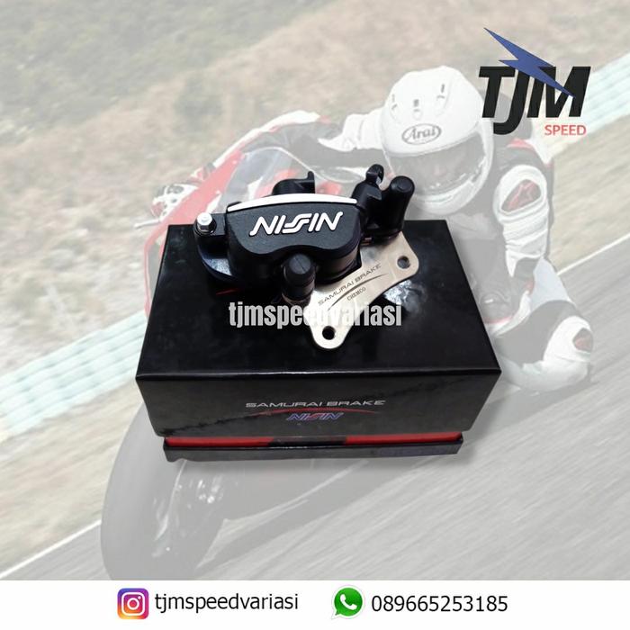Gambar Caliper Kaliper Nissin Samurai Belakang Ninja R/ Ninja RR - Black dari Tjmspeed undefined Tokopedia