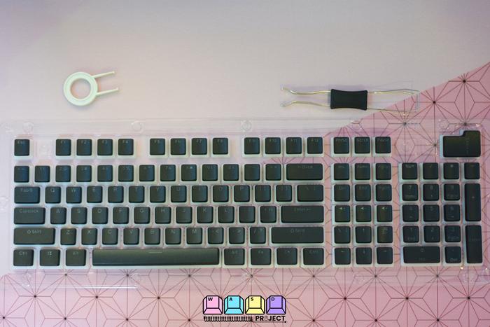 Gambar Pudding Keycaps Set | PBT Pudding | OEM Profile | 108 Keys - Hitam, Type A dari WASD Project undefined Tokopedia