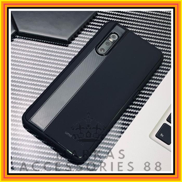 Gambar VIVO V15 PRO UME ENIGMA SOFTCASE ARMOR CARBON ELEGANT CASE - Hitam dari Markas acc 88 undefined Tokopedia