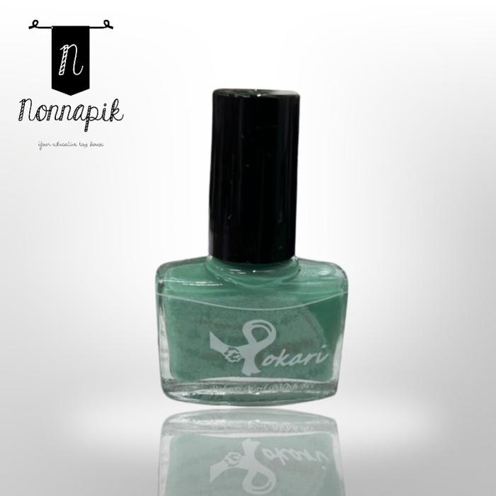 Gambar Kutek Pokari Mini Hijau Tosca dari Beauty N&#39; Arts undefined Tokopedia