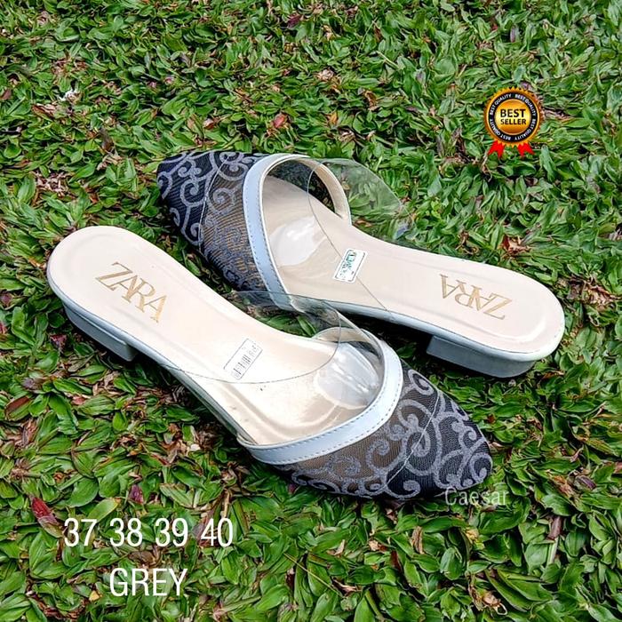 Gambar Syirrel - Sandal Wanita Heels ZARA Z30 Premium Original - GREY, 37 dari Syirrel Online Shop undefined Tokopedia