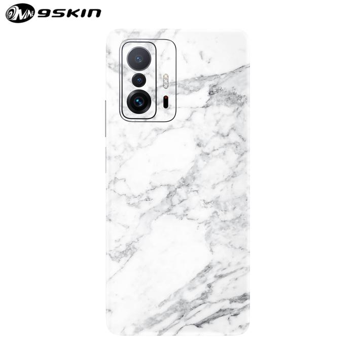 Gambar 9Skin - Skin Protector Xiaomi Mi 11T Mi11T - 3M Special Textures - White Marble, Back & Side dari 9SKIN Premium undefined Tokopedia