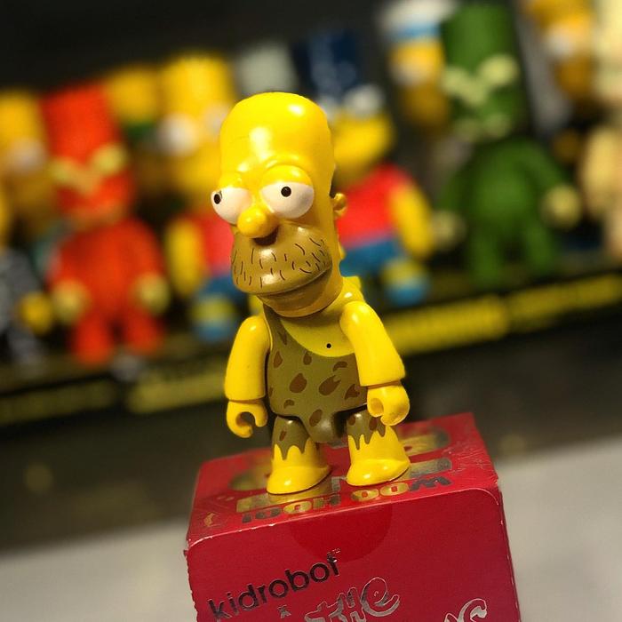 Gambar THE SIMPSONS QEE FIGURE Homer Simpson Caveman Figure dari BigBang Hobby undefined Tokopedia