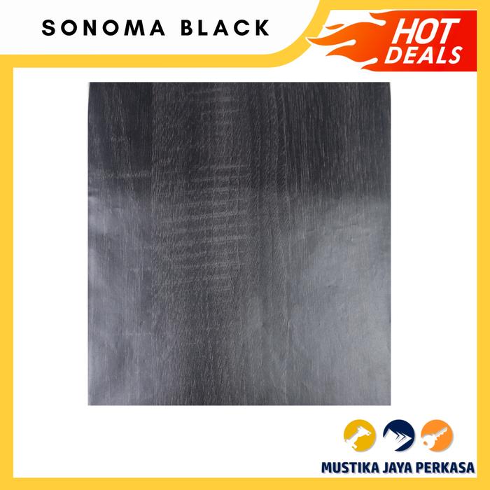 Gambar Paper Sheet Papersheet Pelapis Laminasi Furniture Mebel Laminate - Sonoma Black dari Mustika Jaya Perkasa undefined Tokopedia