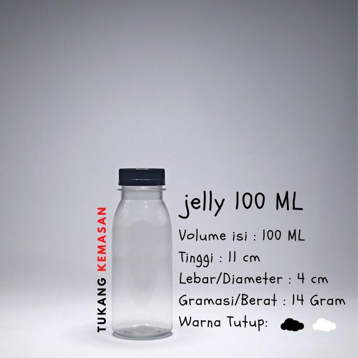 Gambar Botol Jelly 100 ML / Botol Jelly Sedot dari TUKANG KEMASAN INDONESIA undefined 4 Tokopedia