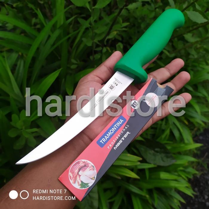 Gambar Pisau Boning 6 inchi Tramontina Proff Master 24662/086 Original Brazil - Hijau dari Hardistore Superpisau undefined Tokopedia