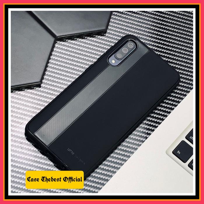 Gambar SAMSUNG GALAXY A30S A307 UME ENIGMA SOFT CASE SILICONE CARBON TPU - Hitam dari Case Thebest undefined Tokopedia