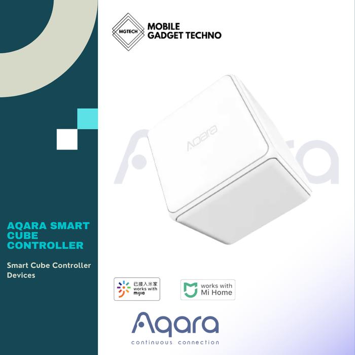 Gambar Aqara Smart Magic Cube Home Controller Gestures Devices Zigbee dari Mobile Gadget Tech undefined Tokopedia