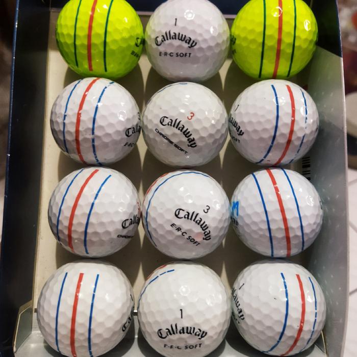 Gambar Bola golf callaway ERC - chrome soft triple track murah dari Labagen_NEW undefined Tokopedia