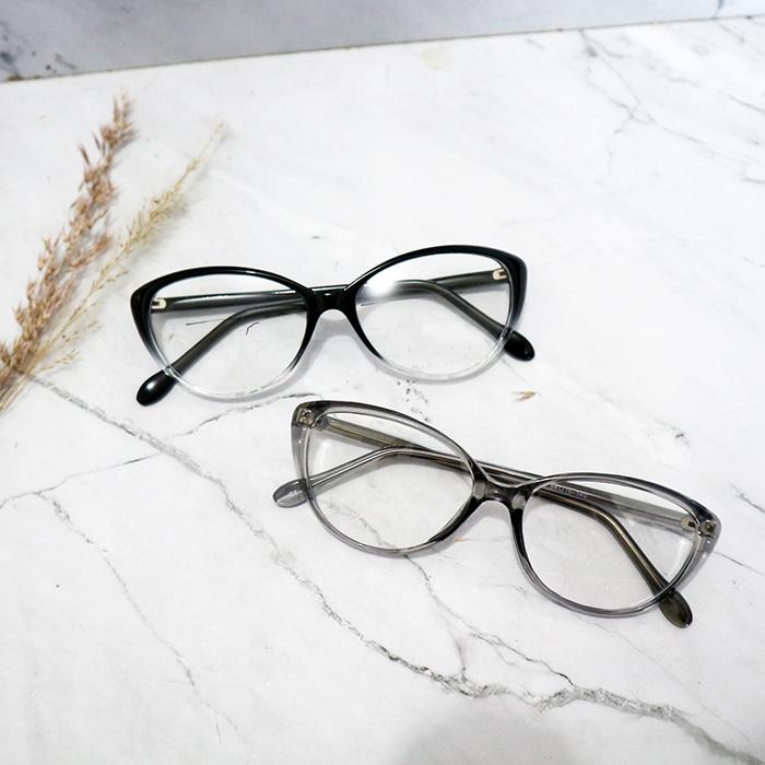 Gambar FRAME KACAMATA CAT EYE 605 - ANTIRADIASI PHOTOCORMIC UV - Hitam, NORMAL dari Optikal Cahaya undefined Tokopedia