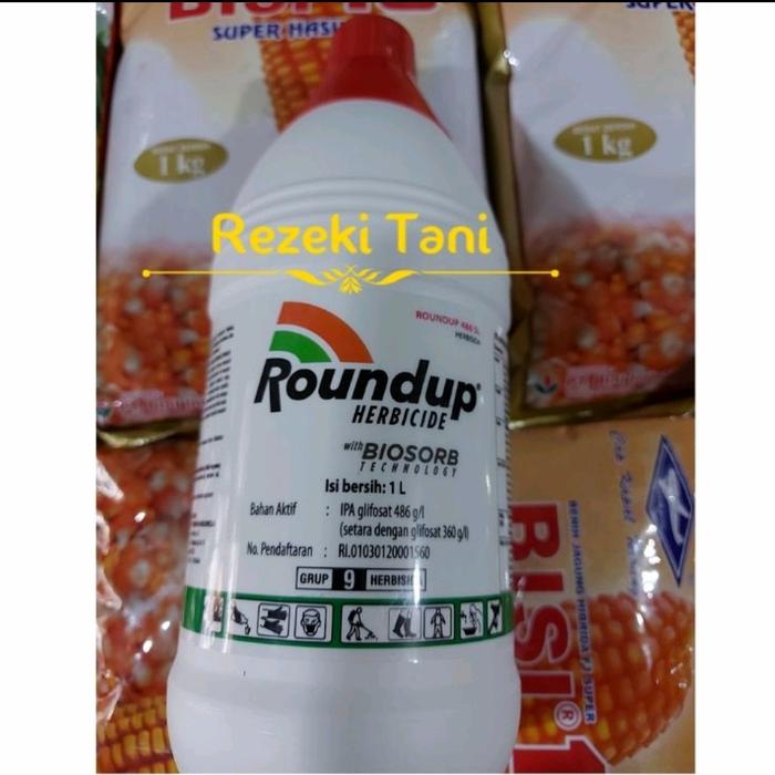 Gambar Racun rumput herbisida Round up 1 liter dari Rezeki Tani undefined Tokopedia